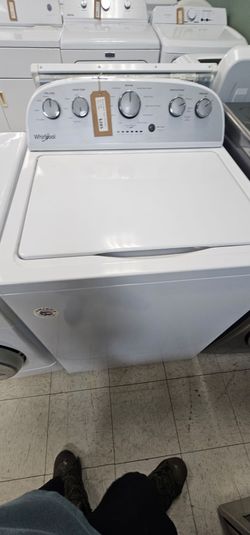 Whirlpool top load washer large tub