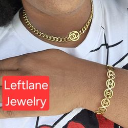 I Deliver I Ship 14k Gold Plated Set