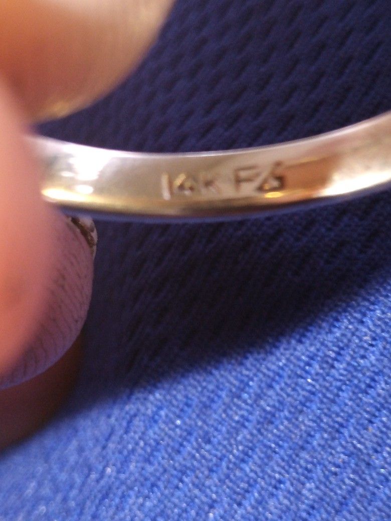 14k FG Wedding Band 