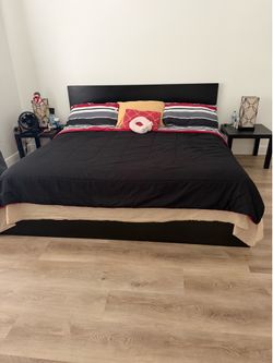 IKEA Bedroom king set and Home Decor Dining set