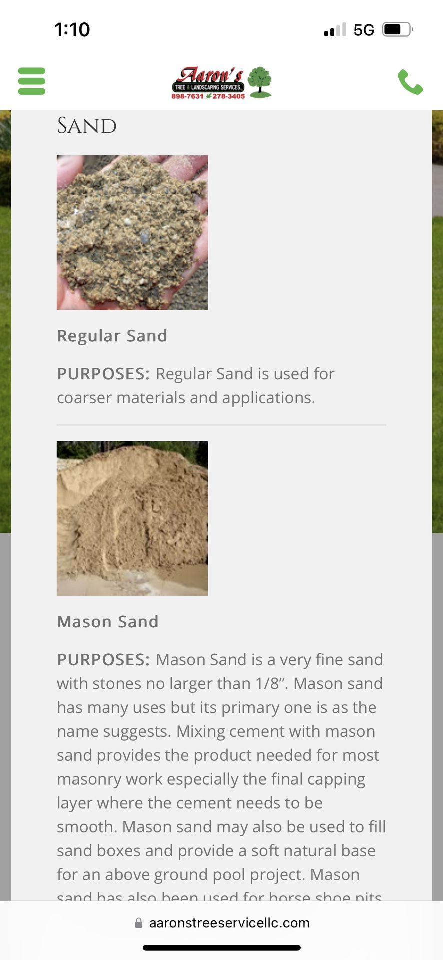 Mason Sand Pool
