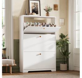 NEW Shoe Cabinet - 3 Flip Cabinets