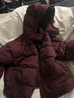 Maroon, Puffer Jacket Never Worn Size Large