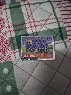 (RARE) Italy 2006 world cup panini sticker