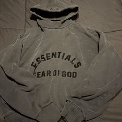 Black Essentials Hoodie