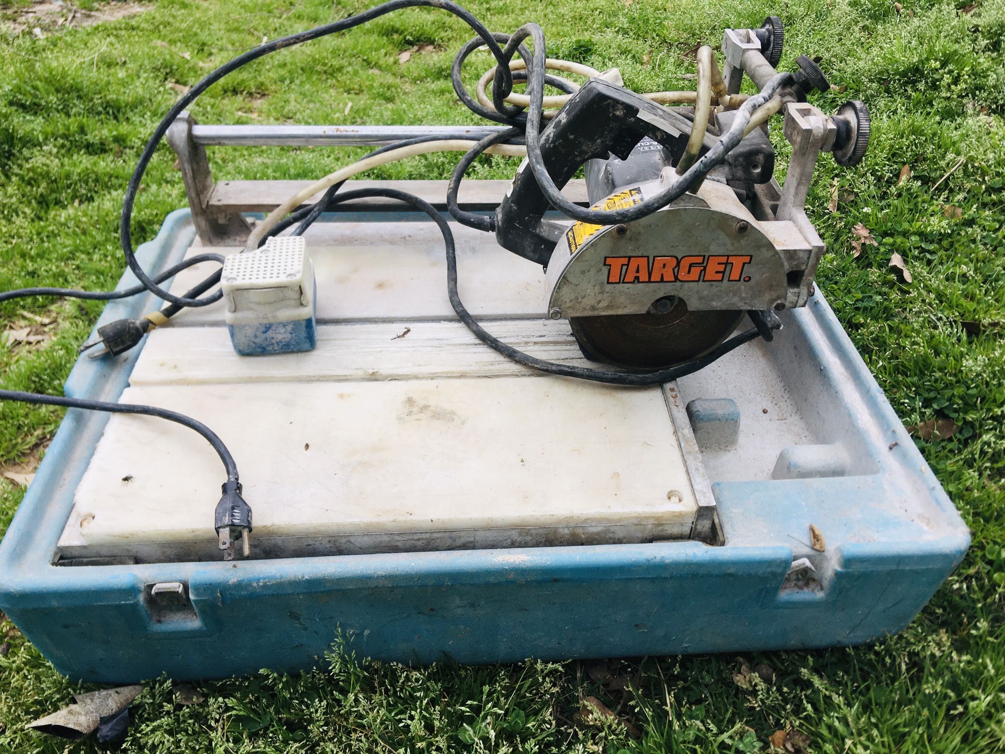 Wet Tile Saw With Tray 