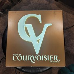 Courvoisier Cognac light up sign