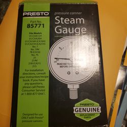 Presto Steam Gauge Geniune Replacement Part 85771