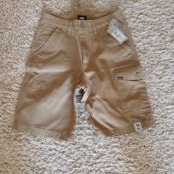 Boys Size 16 Tan VANS Cargo Shorts 