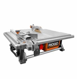 RIDGID TABLE TOP WET TILE SAW