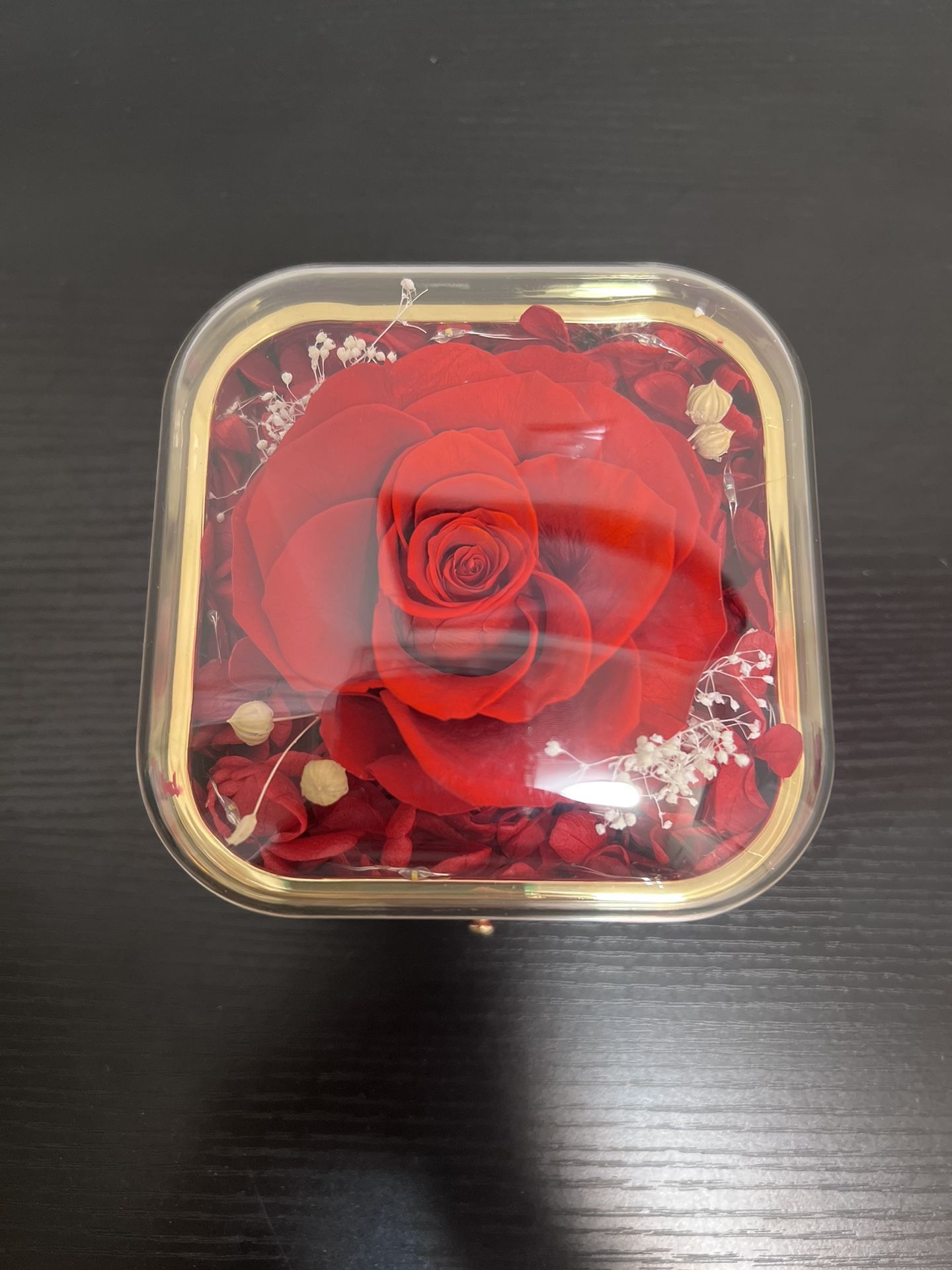Preserved Roses Gift Jewerlry Box