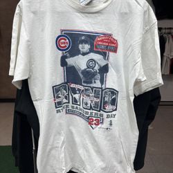 2003 NATIONAL LEAGUE CHAMPIONSHIP MARLIN VS CUB MAJESTIC T-SHIRT SIZE L