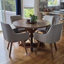 Crate + Barrel 360 Swivel Chairs