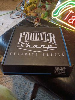 Custom forever sharp steering wheel