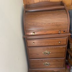 Riverside miniature Roll Top Desk