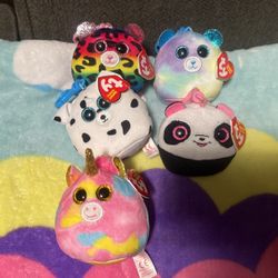 Brand New Ty Keychain, Animals All For $15