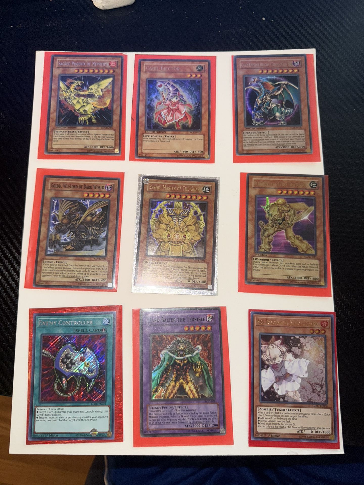 Rare Yugioh Cards Either Singles Or Grouped!