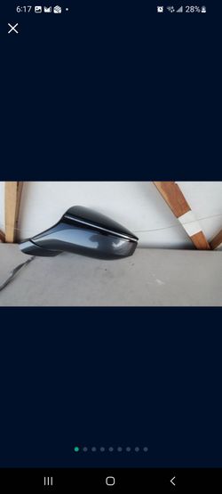 2019 -2022 LEXUS ES ES350 ES300H LEFT
MIRROR DRIVER SIDE BLIND SPOT SIGNAL
GENUINE USED OEM. Xx2