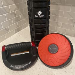 Perfect Pushup Set & Foam Roller (Used)