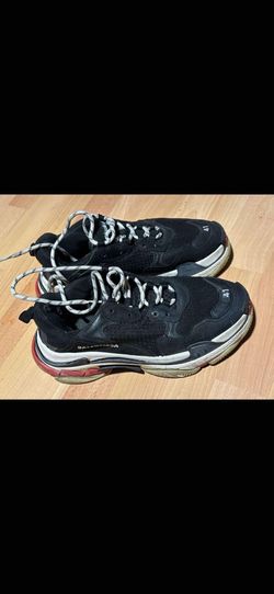 🔥 Authentic Balenciaga Triple S Black Sneakers | Size 41 EU (US 8)