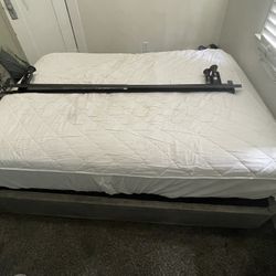 Queen Size Mattress with Box Spring and Frame