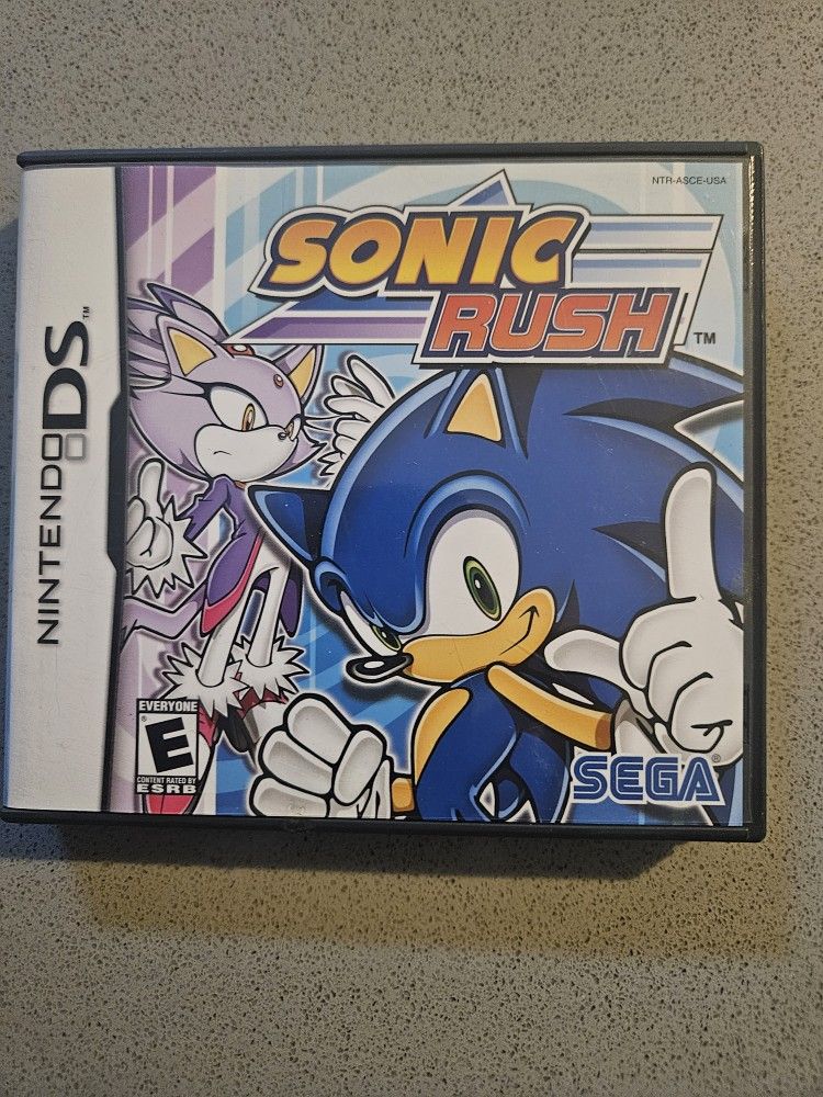 Sonic Rush Nintendo DS 