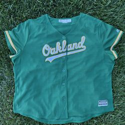 Majestic MLB Oakland A’s CoolBase Jersey Women’s 2X