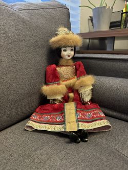 Vintage Porcelain Doll