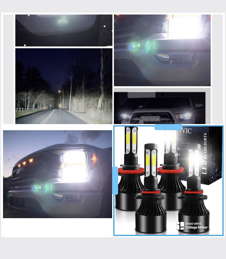 Focos Led Headlights Bulbs 