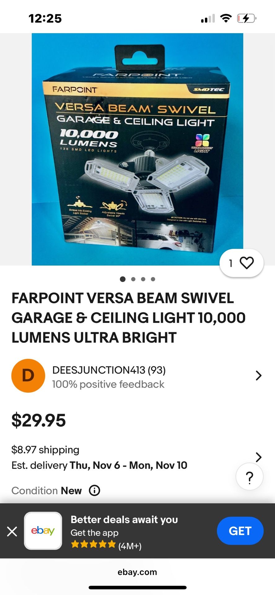 Garage & Ceiling Lights