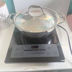 Electric Stove With Good Quality Pot 