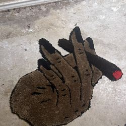 Custom Female Hand Rug