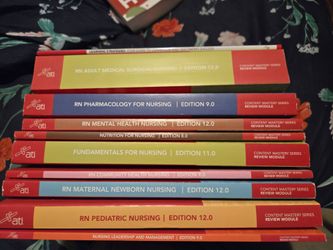 ATI Nursing Content Mastery Series Review Modules Set
