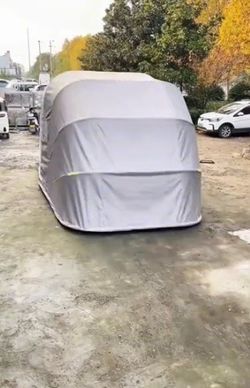 Motorcycle , zero turn lawn mower cover excellent used condition $300 firm with local delivery  Send me your number if interested. No number = no repl
