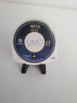 PSP Mind Quiz UMD Disc Only Ubisoft Sony PlayStation Portable Brain Training Gam