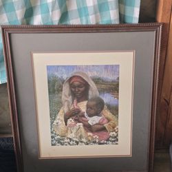 Madonna With Flowers By Brenda Joysmith