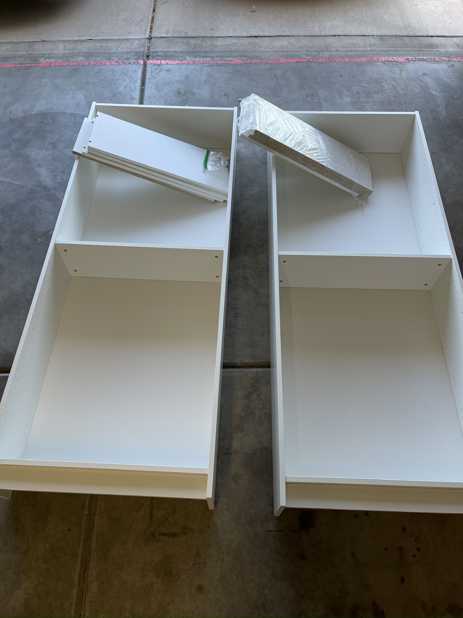 2 IKEA Billy Bookcases/shelves