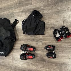YOUTH BAUER PACKAGE GEAR WITH BAG 