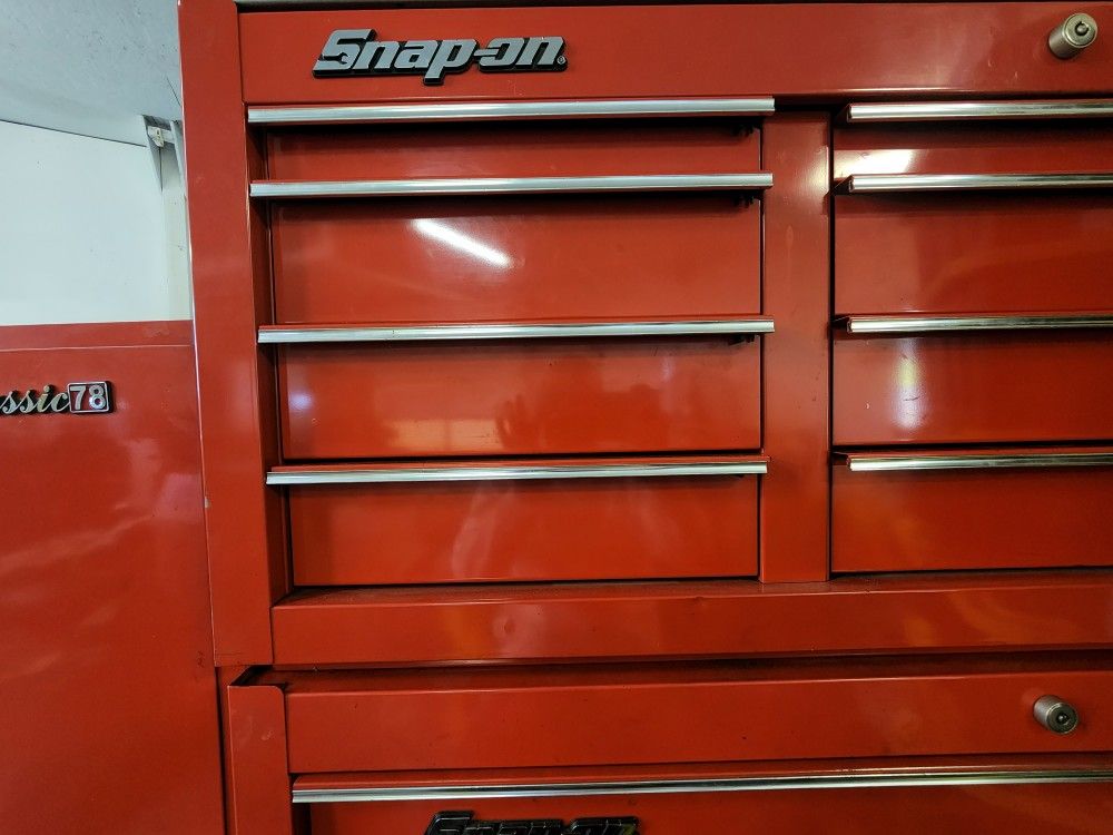 Snapon Snap On Classic 78 Toolbox Tool Box Top Box Classic 78