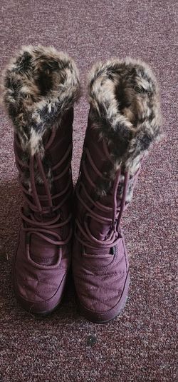 Women's Winter Snow Boots - Faux Fur Lined -columbia