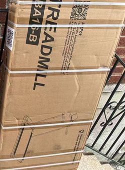 New in box Walking Pad with Incline with handle, Remote Control and LED Display