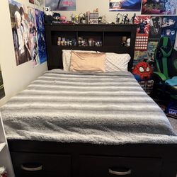 Queen Bed Frame With Storage 