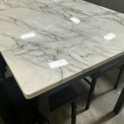 Dining Table with 4 Chairs (brand new in a box)