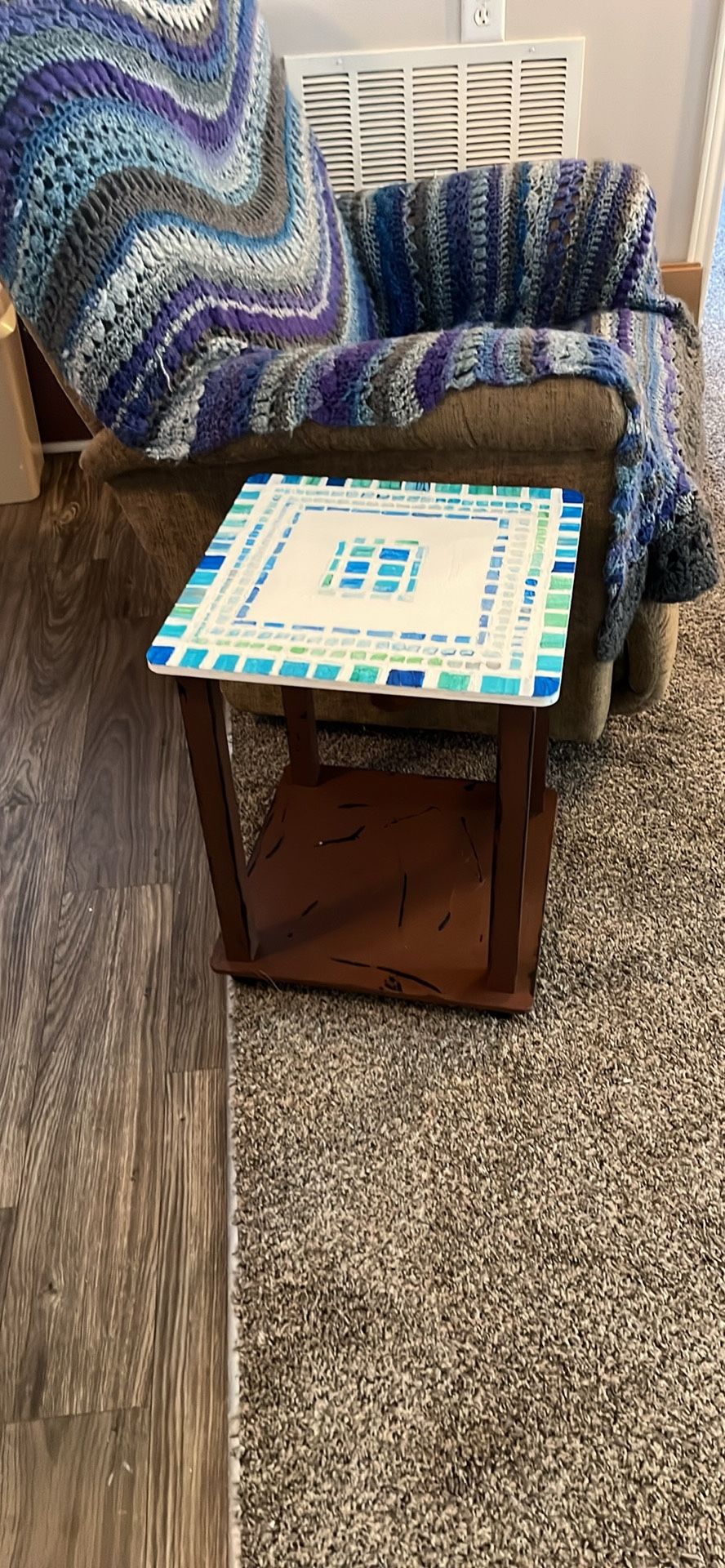 Side Table, Chair, Table, Occasional Table Mosaic