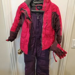 Snow Gear Set(Jacket, Overalls, Gloves)