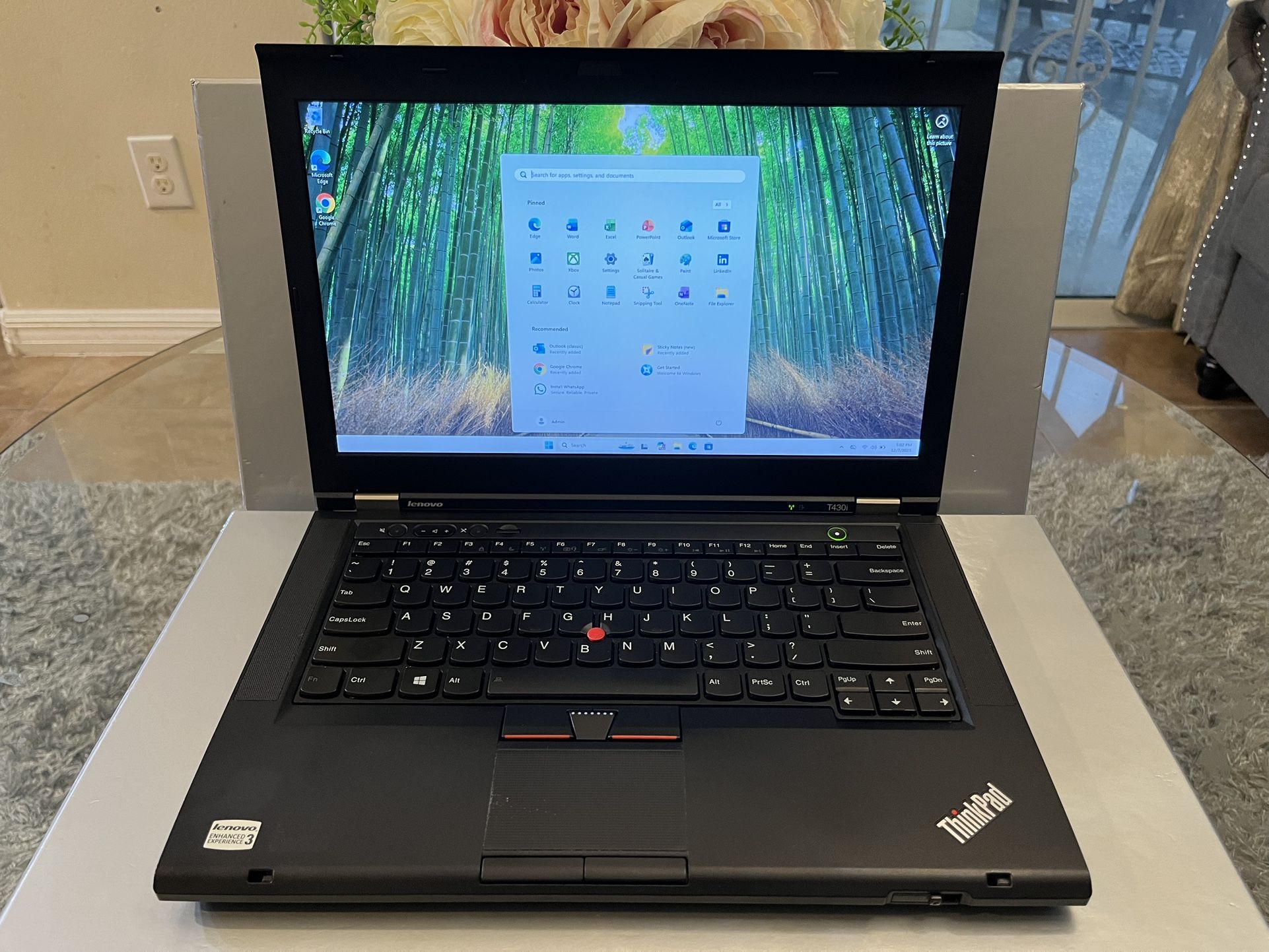 Lenovo Thinkpad T430i 14" Laptop Intel i3 4GB RAM 120GB SSD Windows 11 w/ Charger - $69