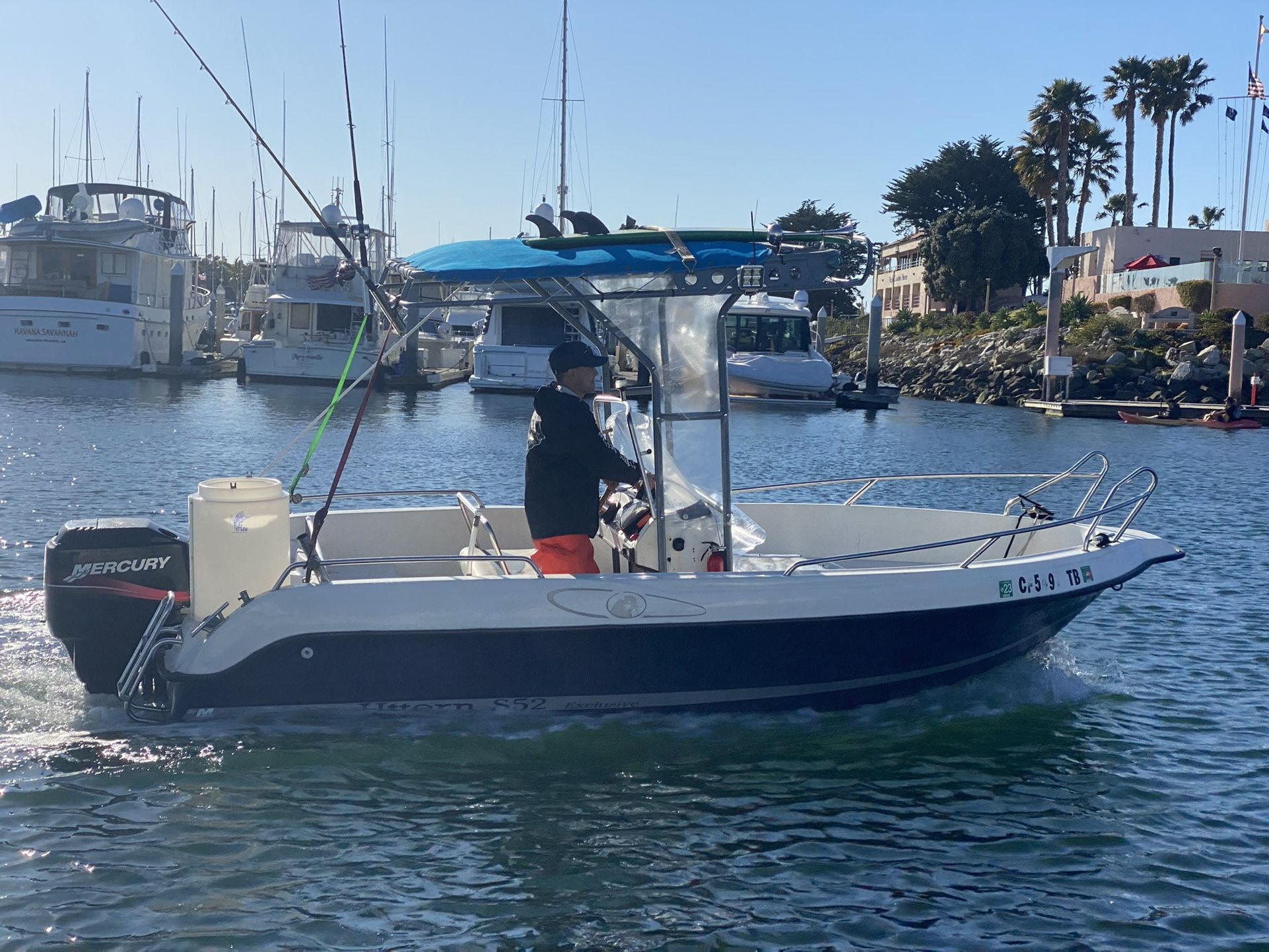 19ft Center Console Mercury 2002