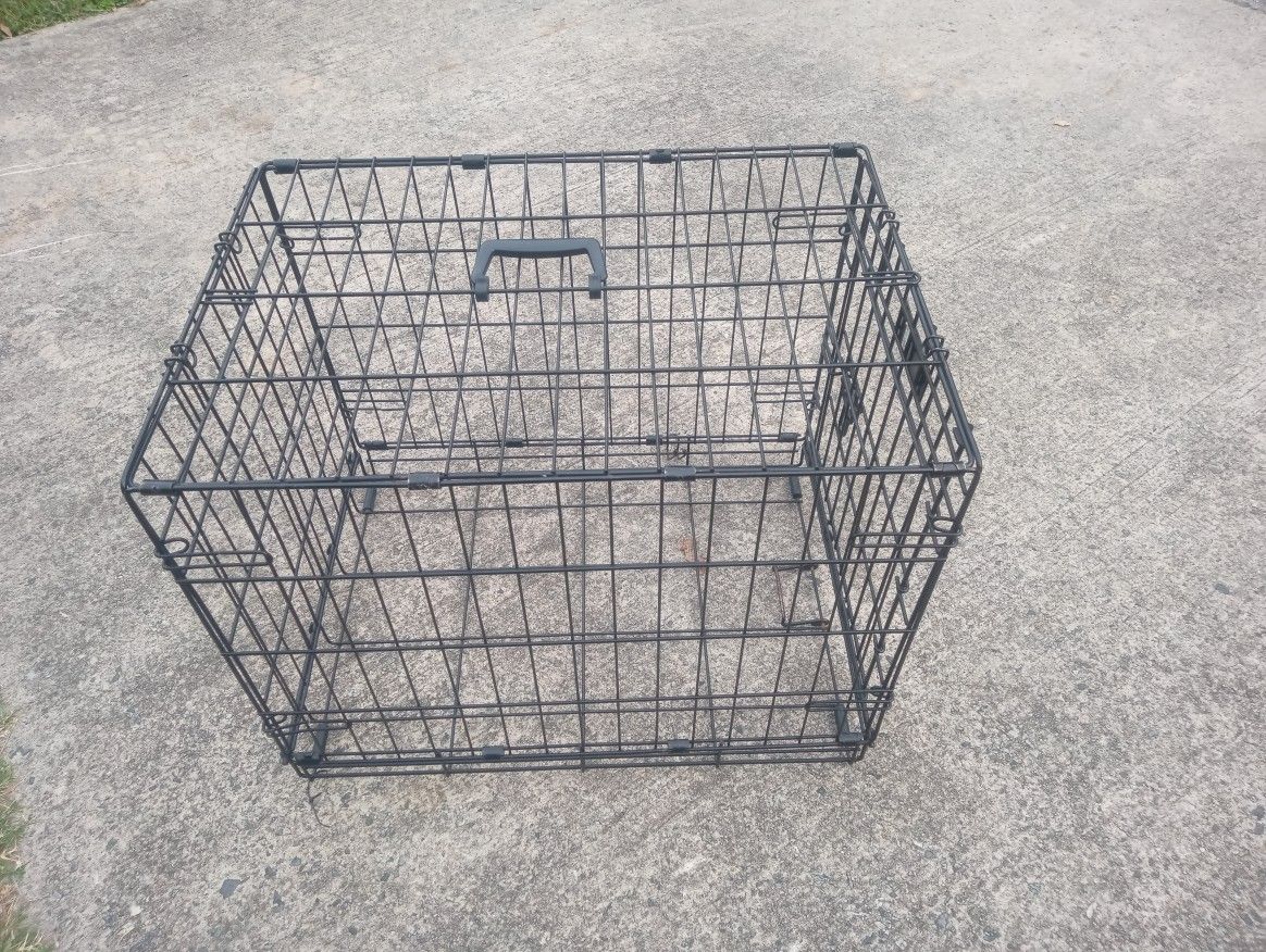 Dog Cage With Kennel 24 Inch Medium