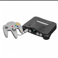 Nintendo 64, 4 Controllers, 3 Games. 