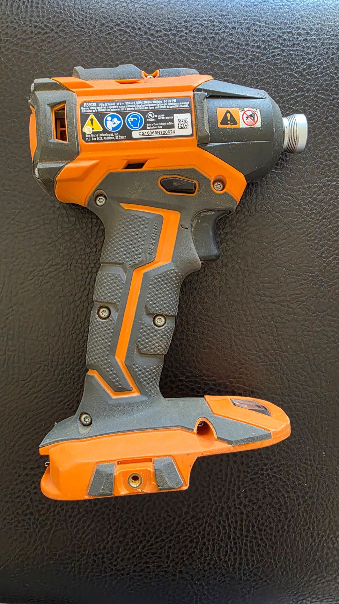 RIDGID Impact Drill Gen 5x